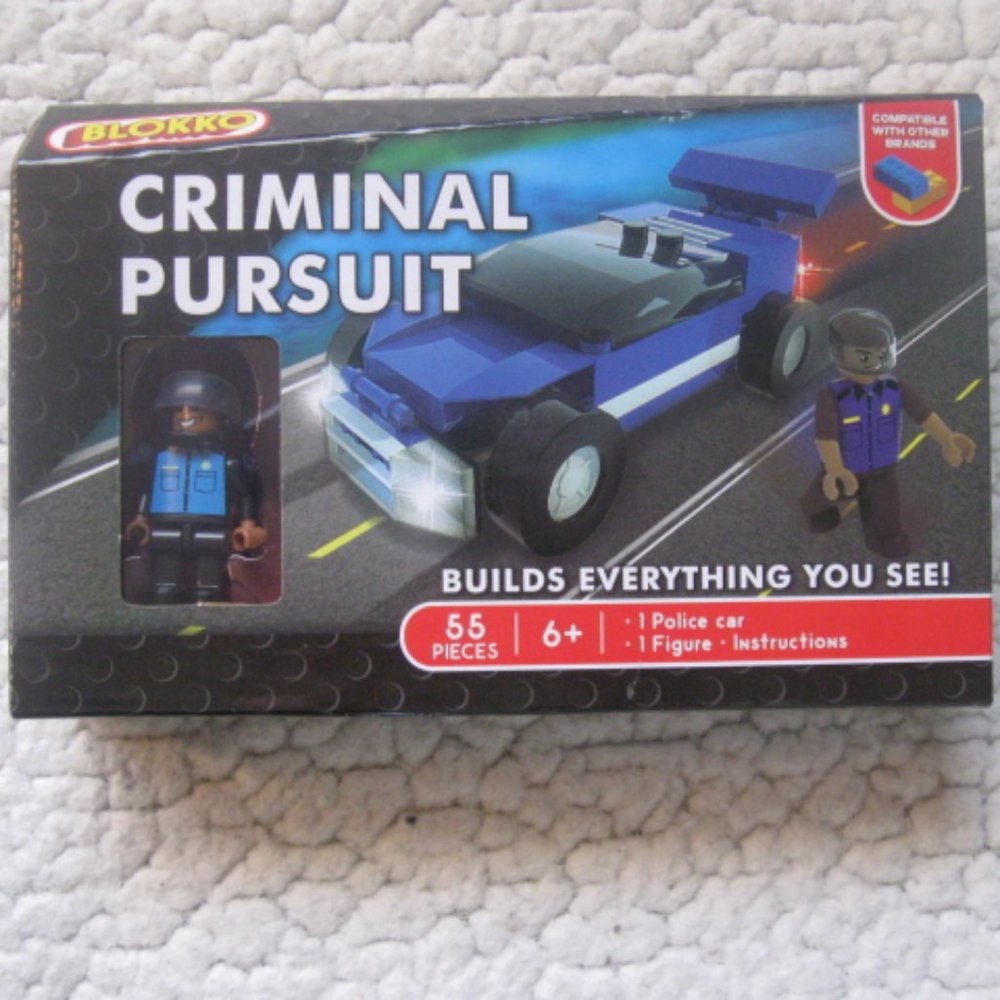 5/$20 Blokko Criminal Pursuit Building Blocks - Picture 2 of 2